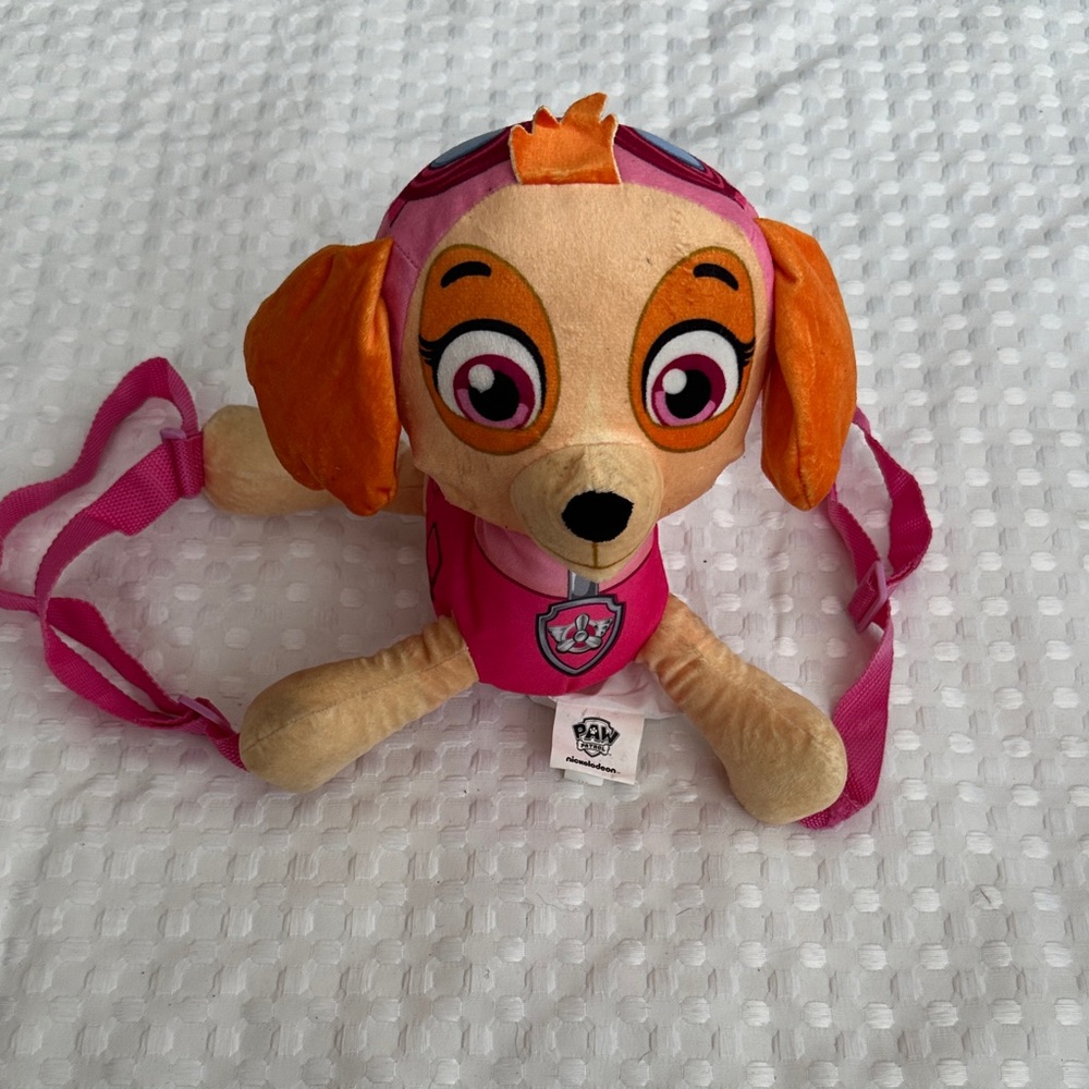 Paw Patrol Skye Plush Dog Backpack